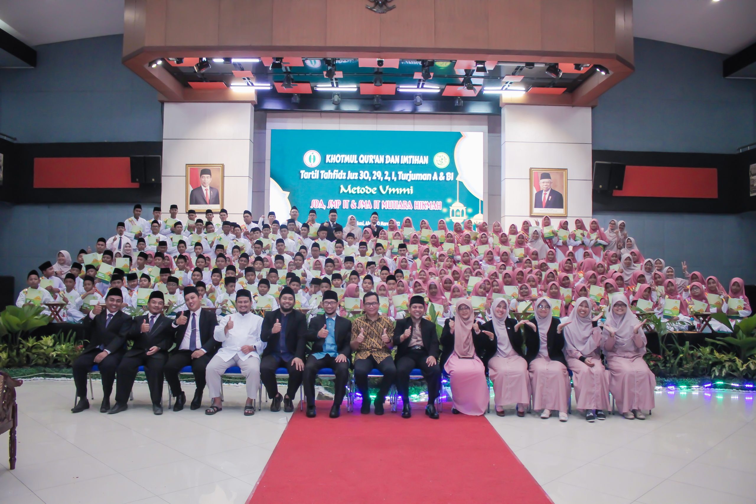 Kegiatan Khotaman Dan Imtihan Al-Qur’an Metode UMMI Tahun 2020