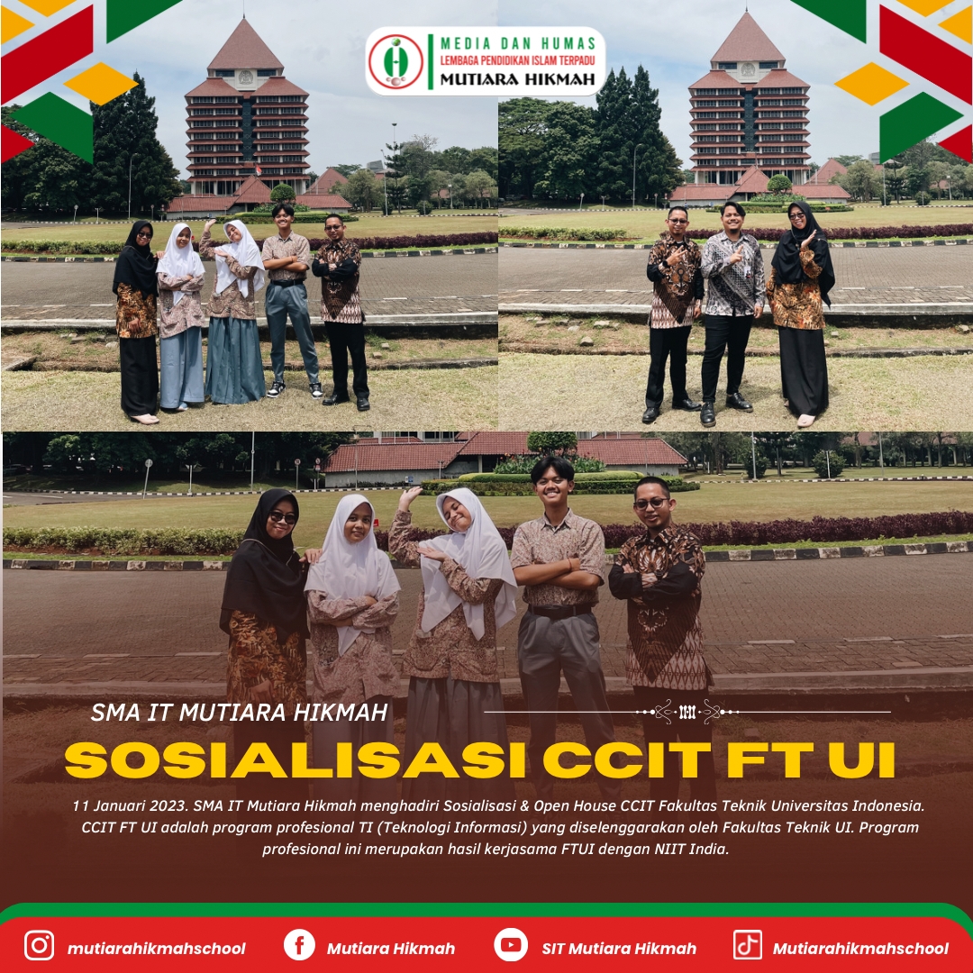💫 SOSIALISASI CCIT FAKULTAS TEKNIK UNIVERSITAS INDONESIA 💫