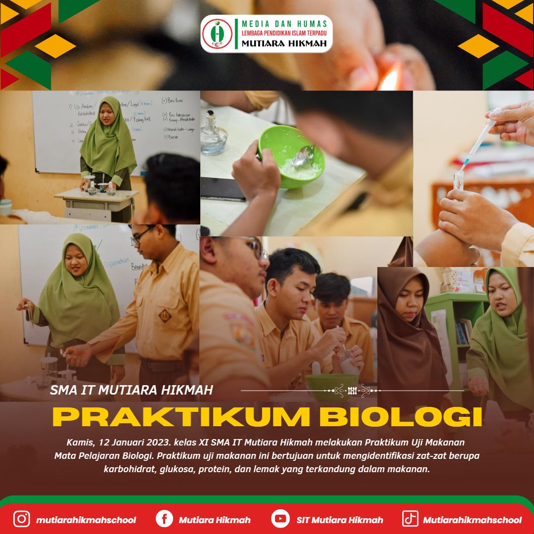 💫 PRAKTIKUM BIOLOGI – UJI MAKANAN 💫