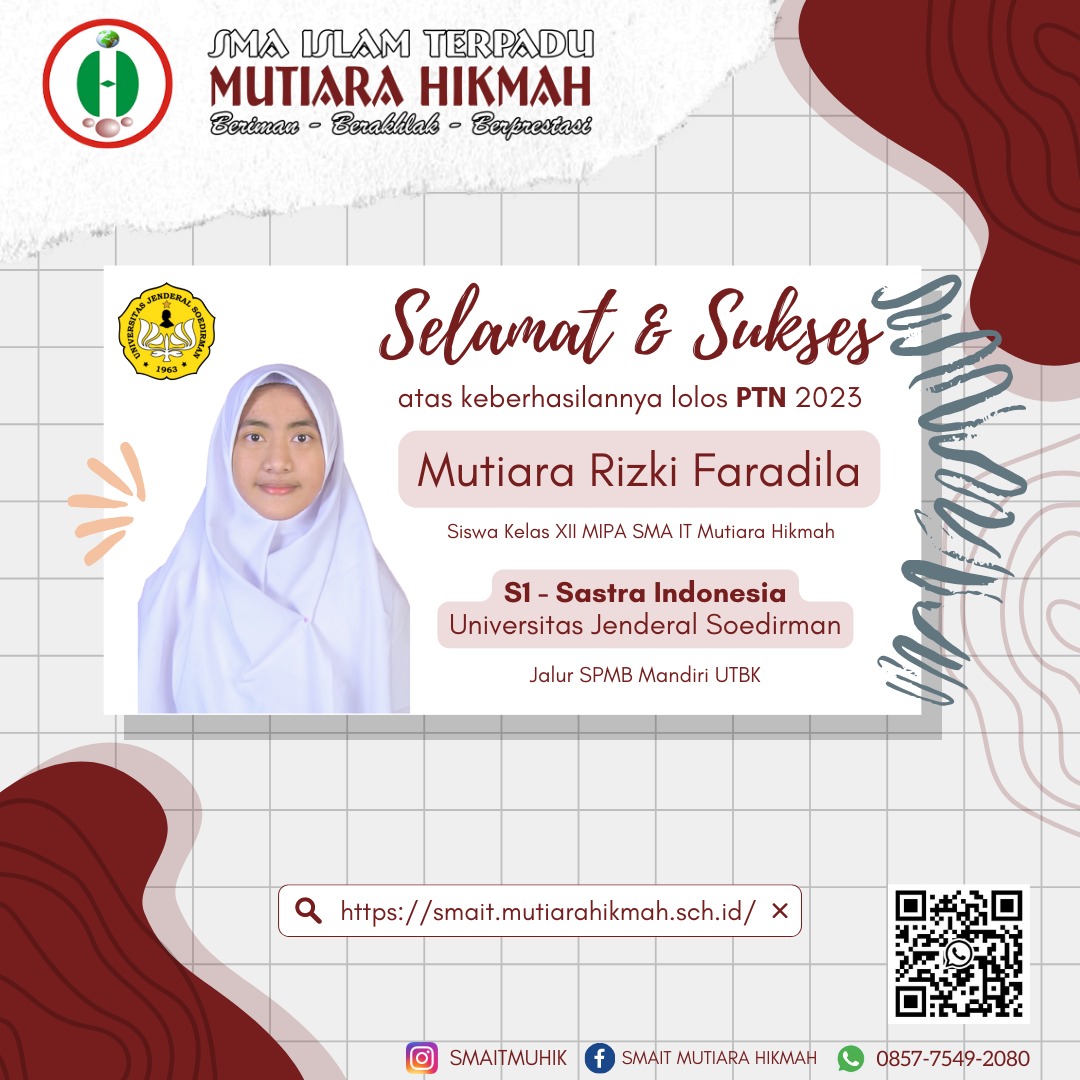 💫 LOLOS PERGURUAN TINGGI NEGERI 2023 💫