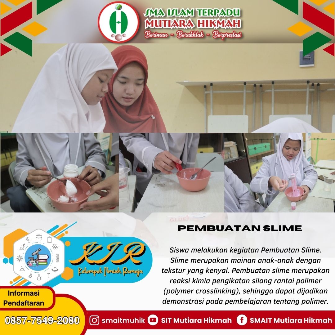 💫 EKSKUL KIR – PEMBUATAN SLIME💫