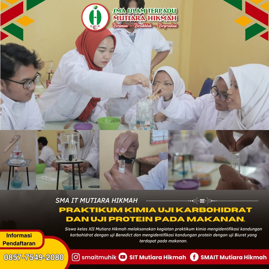 💫 PRAKTIKUM KIMIA UJI KARBOHIDRAT DAN PROTEIN PADA MAKANAN💫