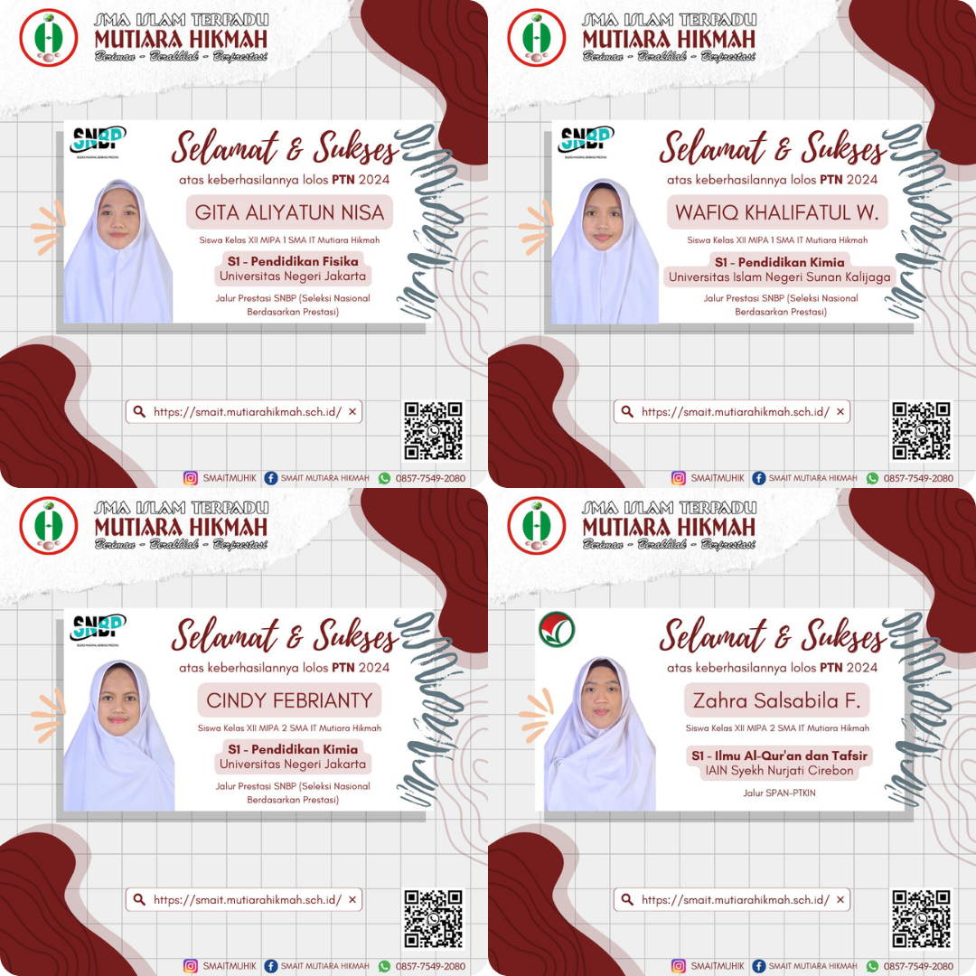 💫 LOLOS PTN JALUR PRESTASI 2024 💫